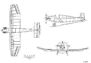 3 view drawing of D9