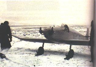 The prototype at its first flight in 1948